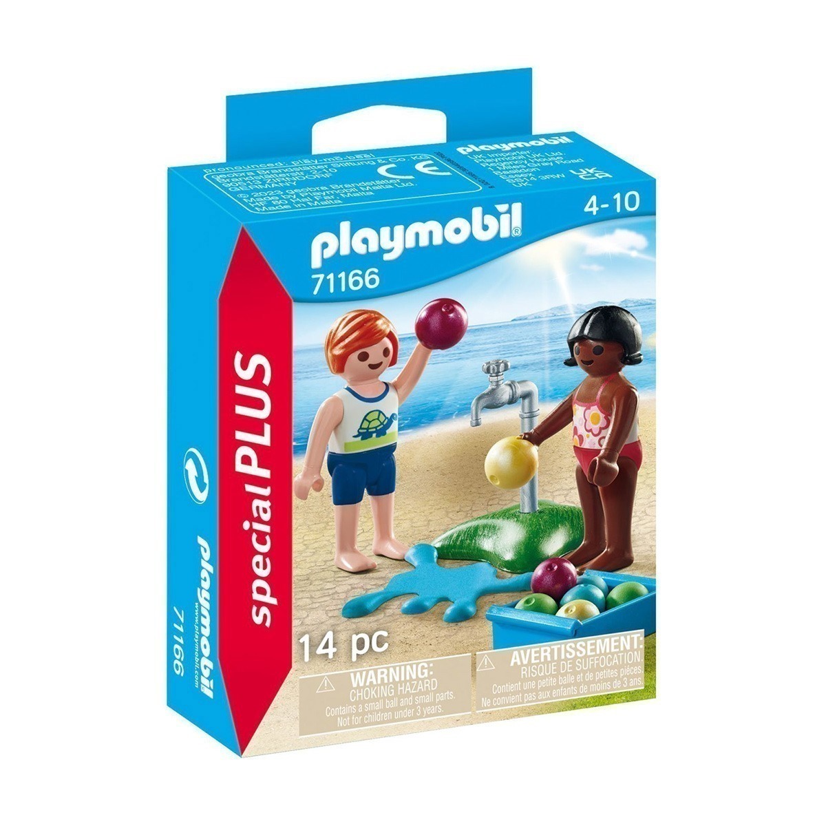 Playmobil - Crianças Com Balões De Água - Special Plus 71166