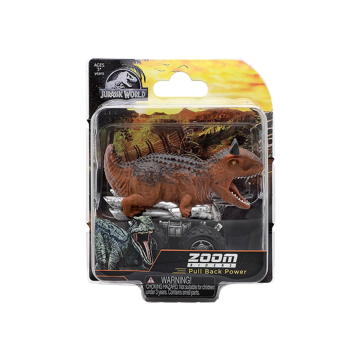 Jurassic World - Carrinho De Dinossauro 7Cm - Carnotaurus Jurassic World - Carrinho De Dinossauro 7Cm - Carnotaurus