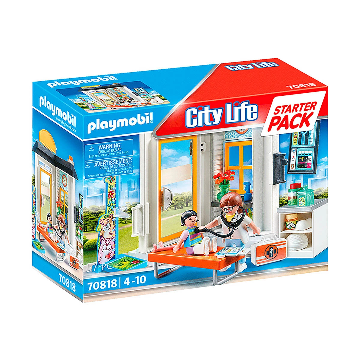 Playmobil - Pediatra - City Life - 70818 Playmobil - Pediatra - City Life - 70818