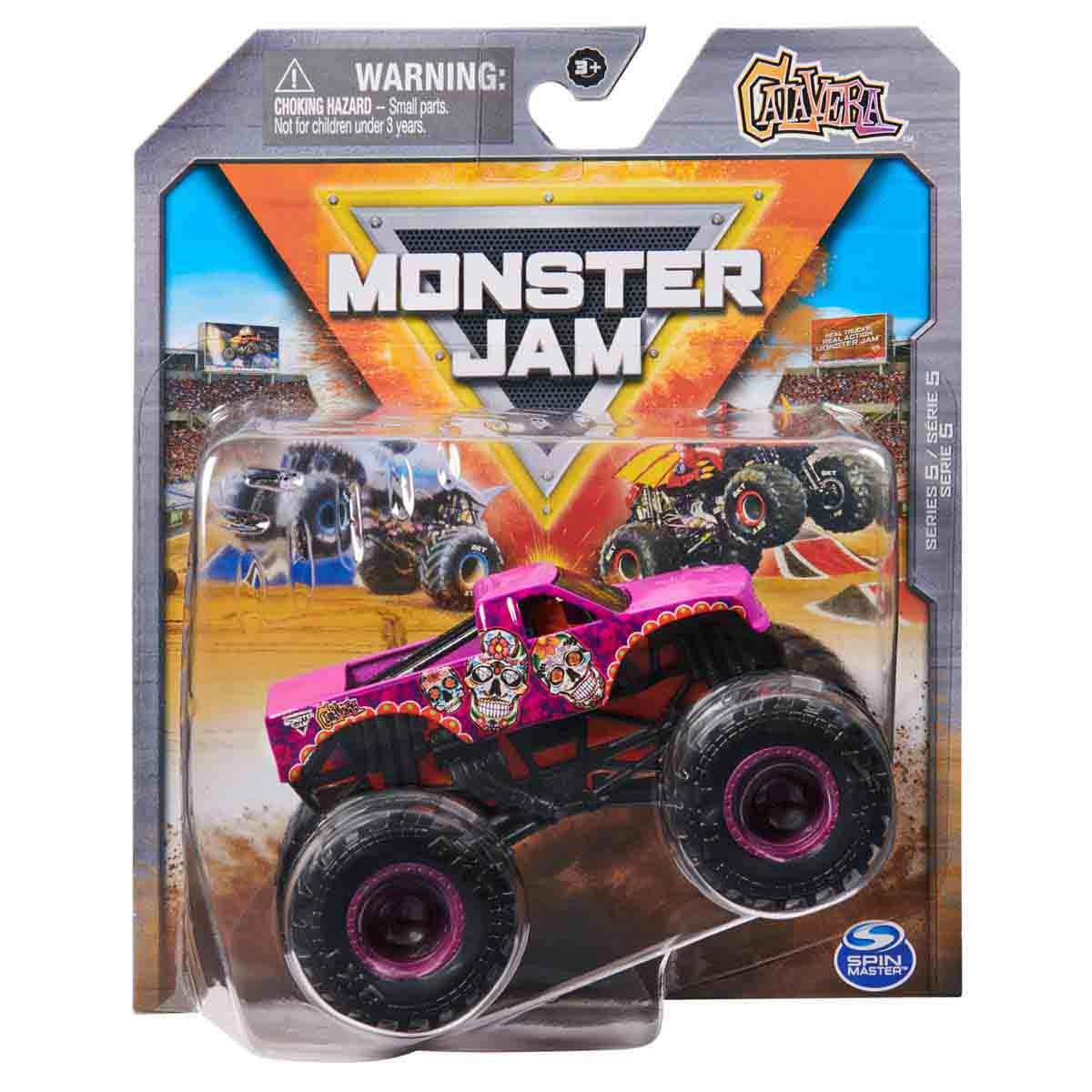 Carrinho Calavera Série 5 Escala 1:64 - Monster Jam