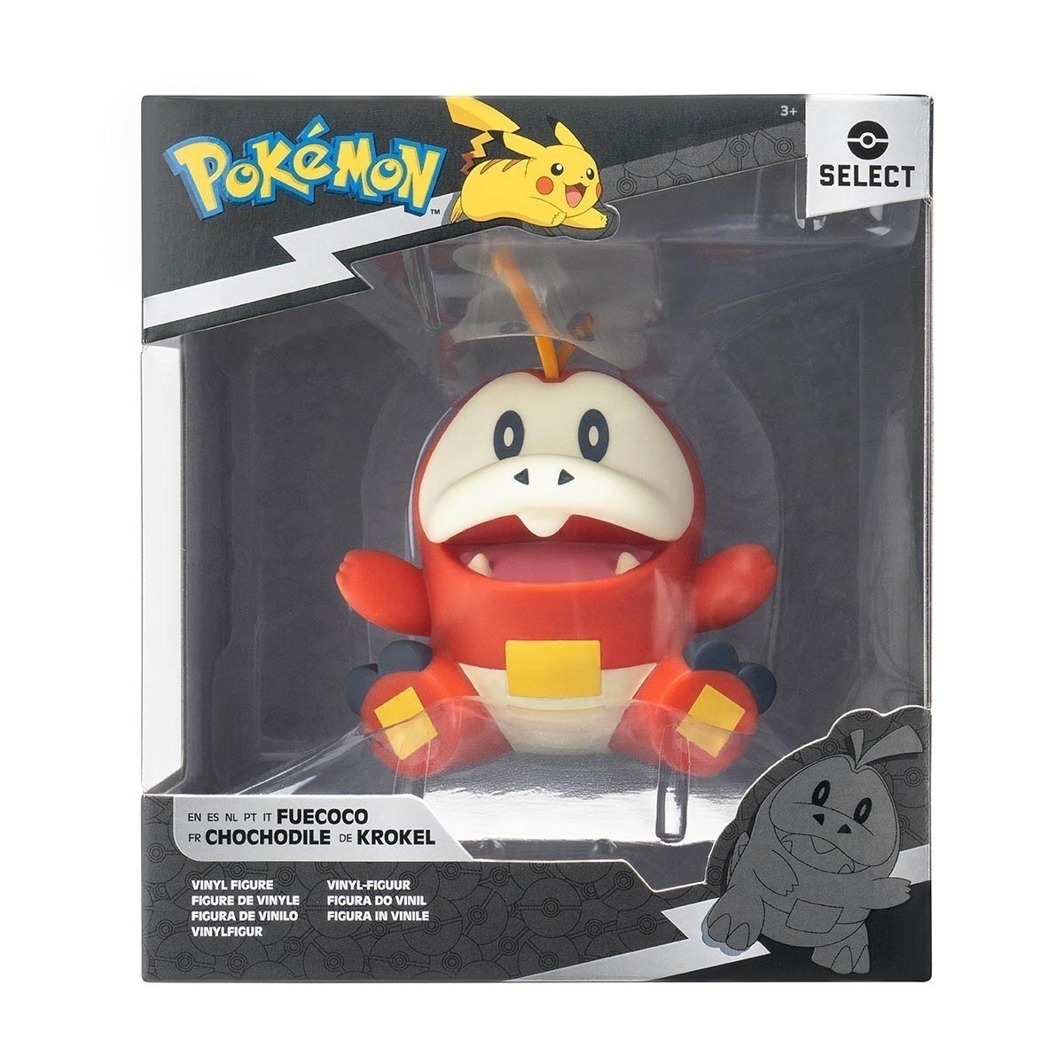 Boneco Fuecoco De Vinil 11Cm - Pokémon