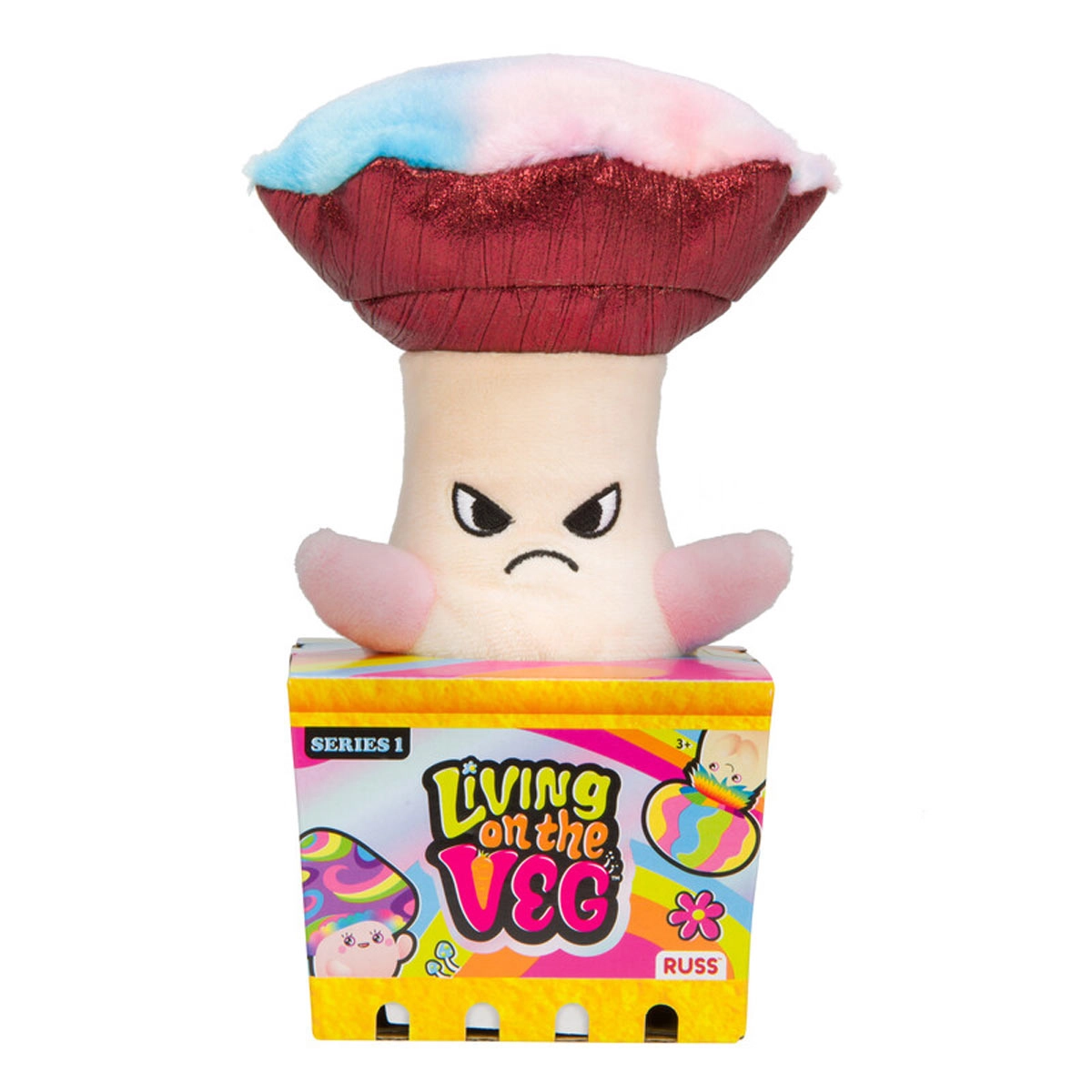 Living On The Veg - Pelúcia De 15Cm - Grimsby - Série 1