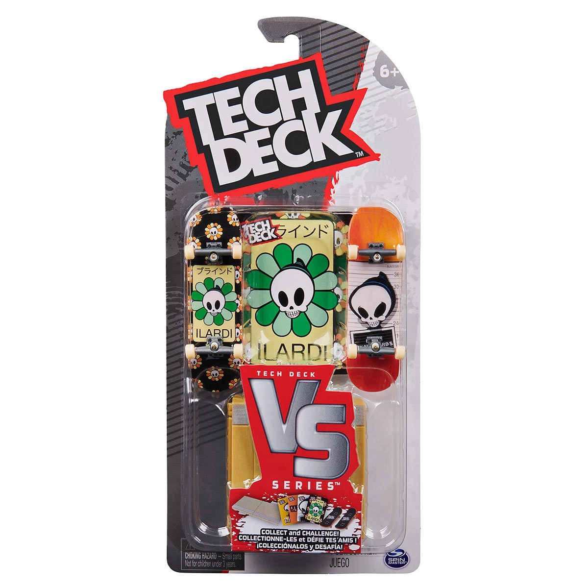 Kit 2 Skate De Dedo Com Obstáculo Blind - Tech Deck