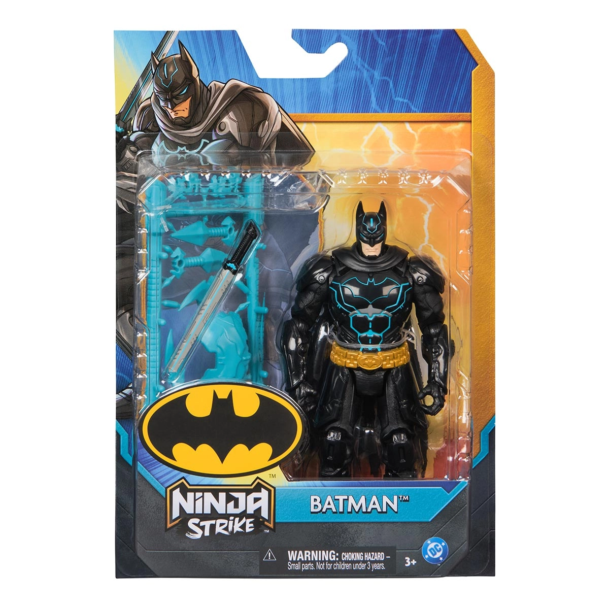Boneco Batman 15cm Armas e Acessórios - Batman Ninja