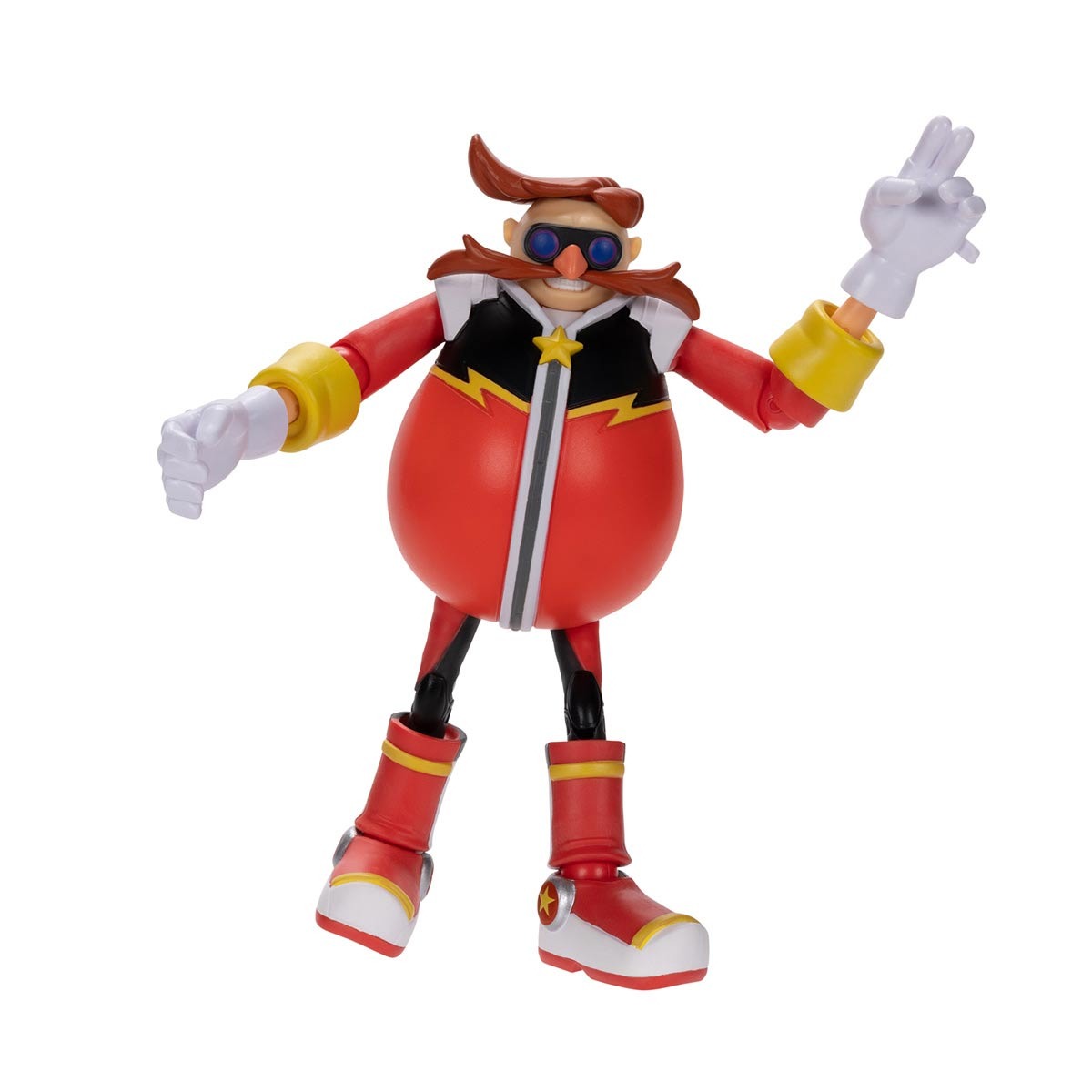 Boneco Articulado Mr. Dr. Eggman De 14Cm - Sonic Prime