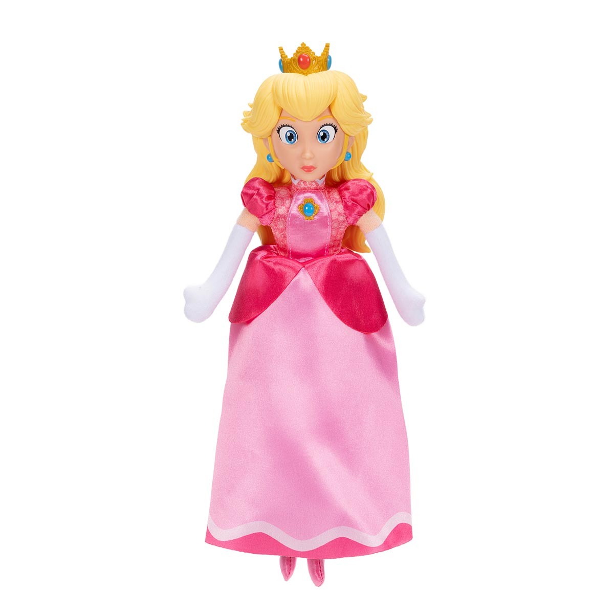 Pelúcia Princesa Peach de 22cm - Super Mario Filme