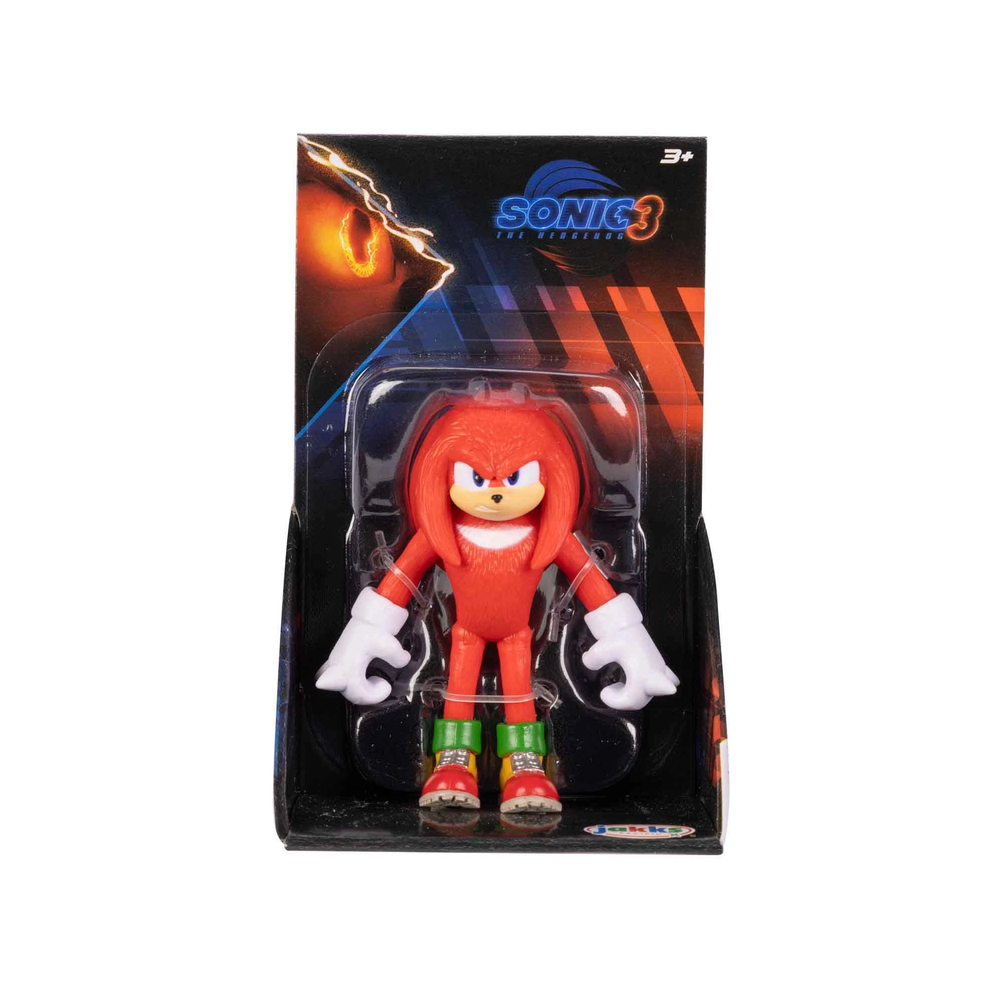 Boneco Knuckles De 6Cm - Sonic 3: O Filme