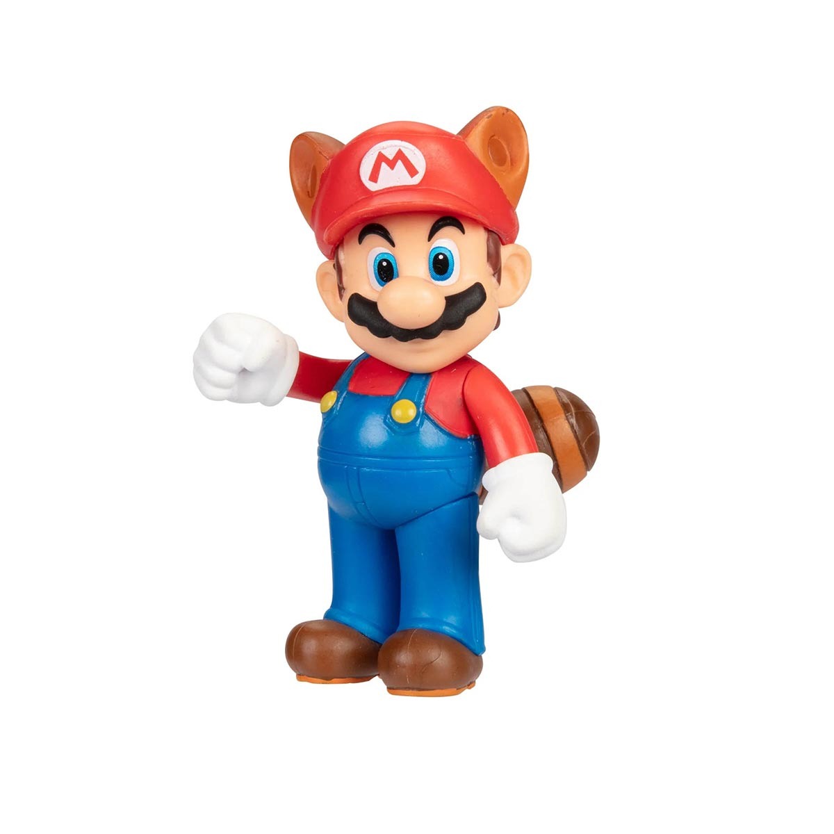 Boneco Articulado Mario Guaxinim de 6cm - Super Mario