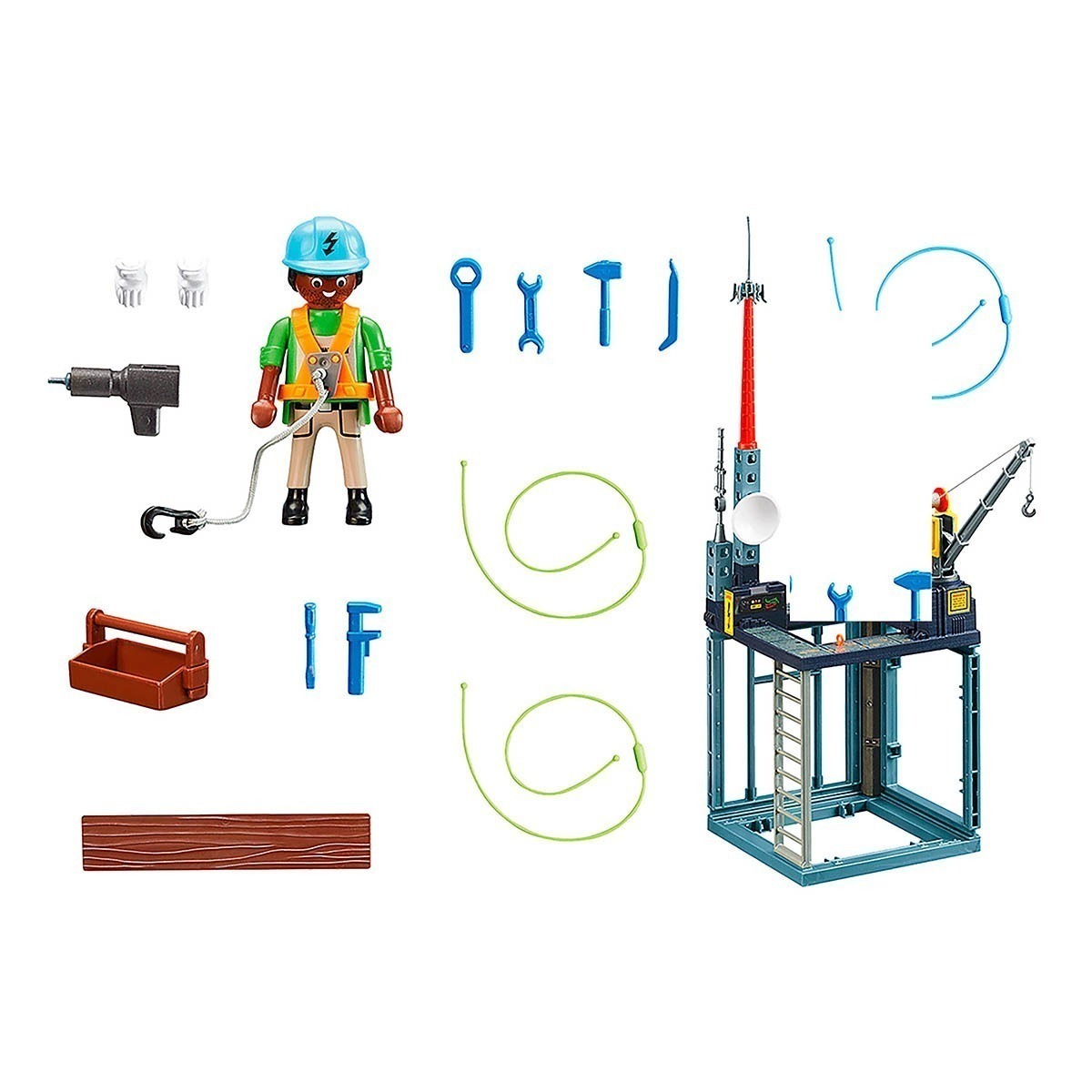 Playmobil - Canteiro De Obras - City Action - 70816