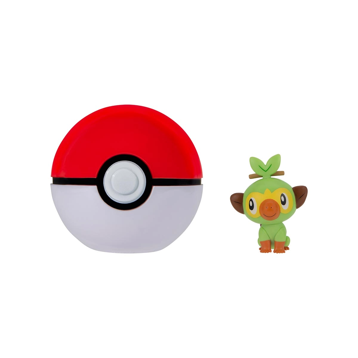 Boneco Grookey Com Poké Ball  - Pokémon