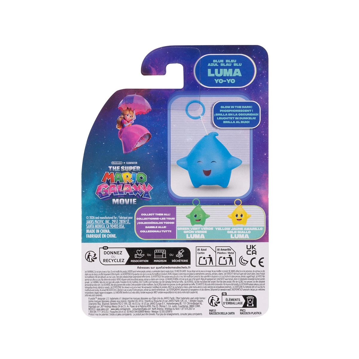 Ioio Estrela Azul Luma - Super Mario Galaxy, O Filme