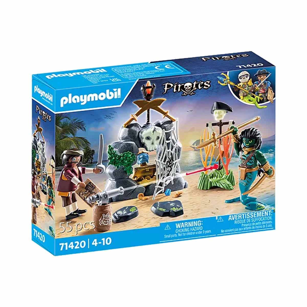 Caça Ao Tesouro - Playmobil Pirates 71420 Caça Ao Tesouro - Playmobil Pirates 71420