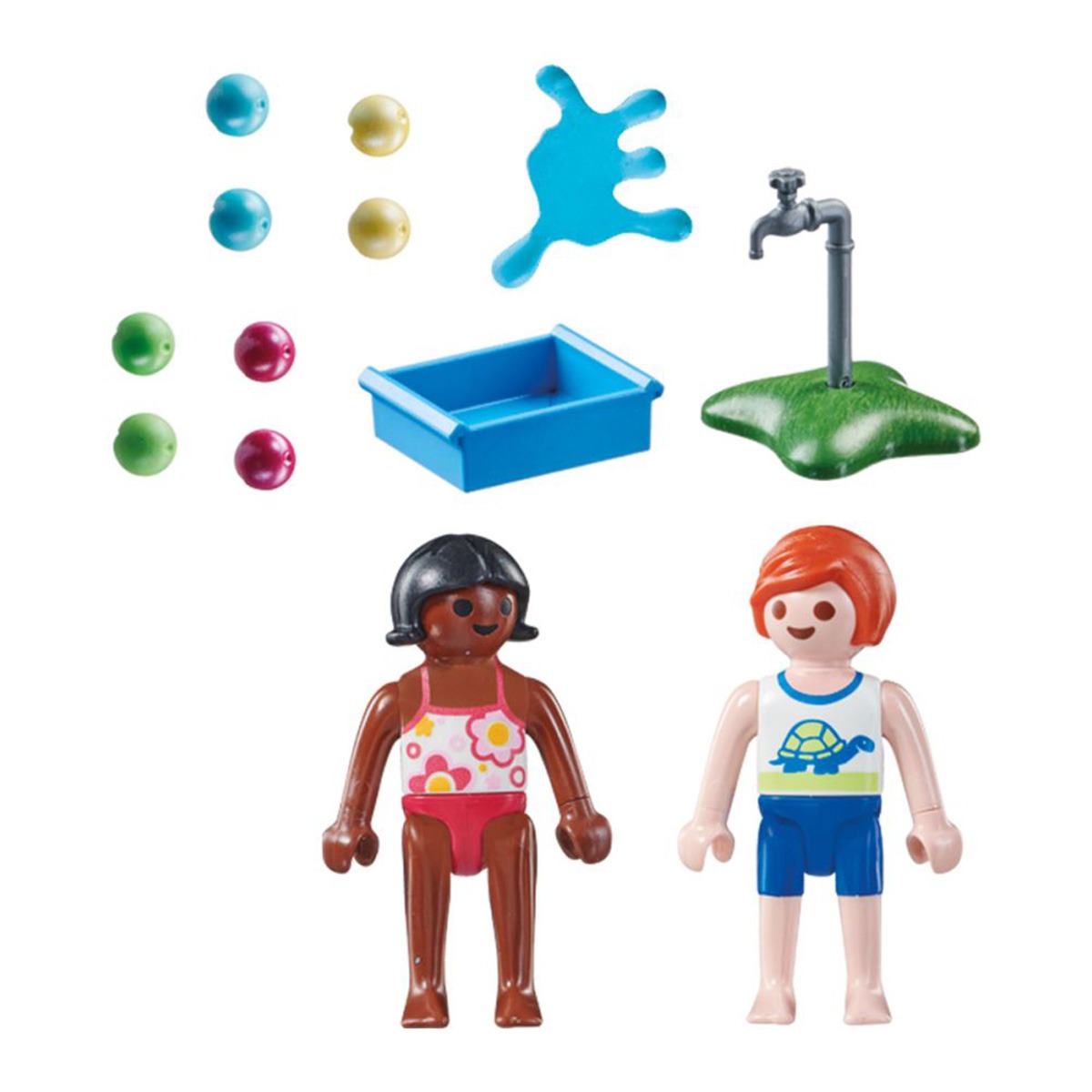Playmobil - Crianças Com Balões De Água - Special Plus 71166