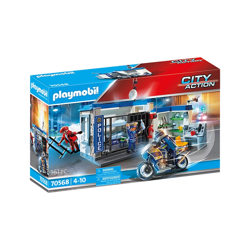 Playmobil - Fuga Da Prisão - City Action - 70568 Playmobil - Fuga Da Prisão - City Action - 70568