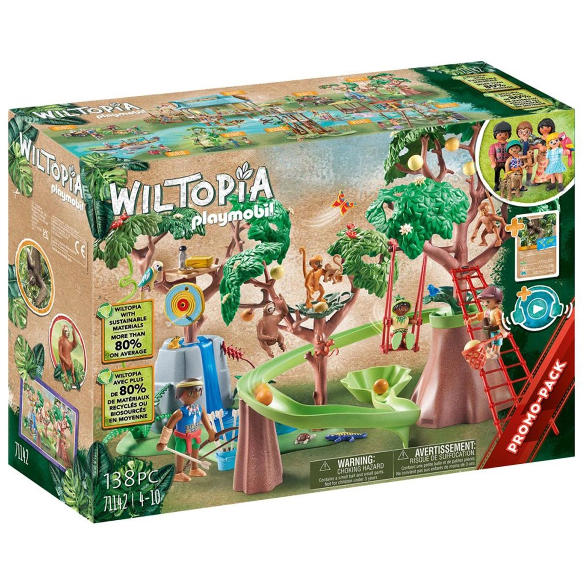 Playmobil - Playground Selva Tropical - Wiltopia 71142 Playmobil - Playground Selva Tropical - Wiltopia 71142