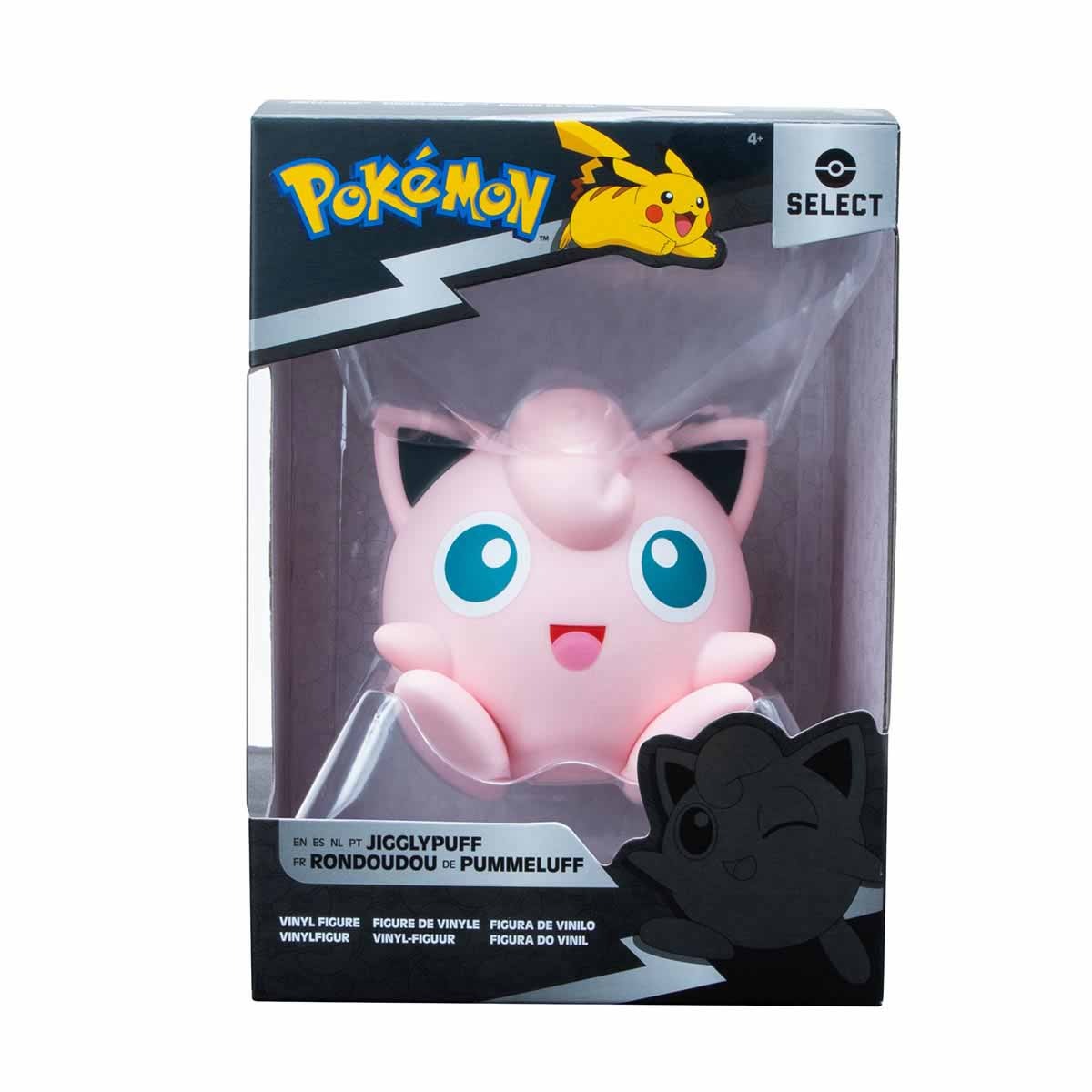 Boneco Jigglypuff De Vinil 10Cm - Pokémon