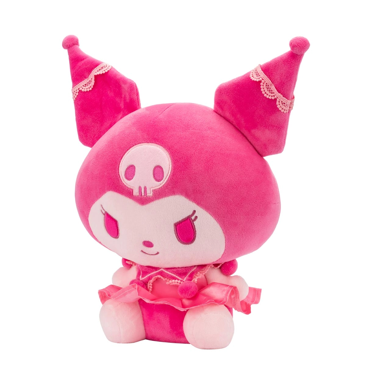 Pelúcia Rosa De 30Cm Da Kuromi - Hello Kitty E Amigos