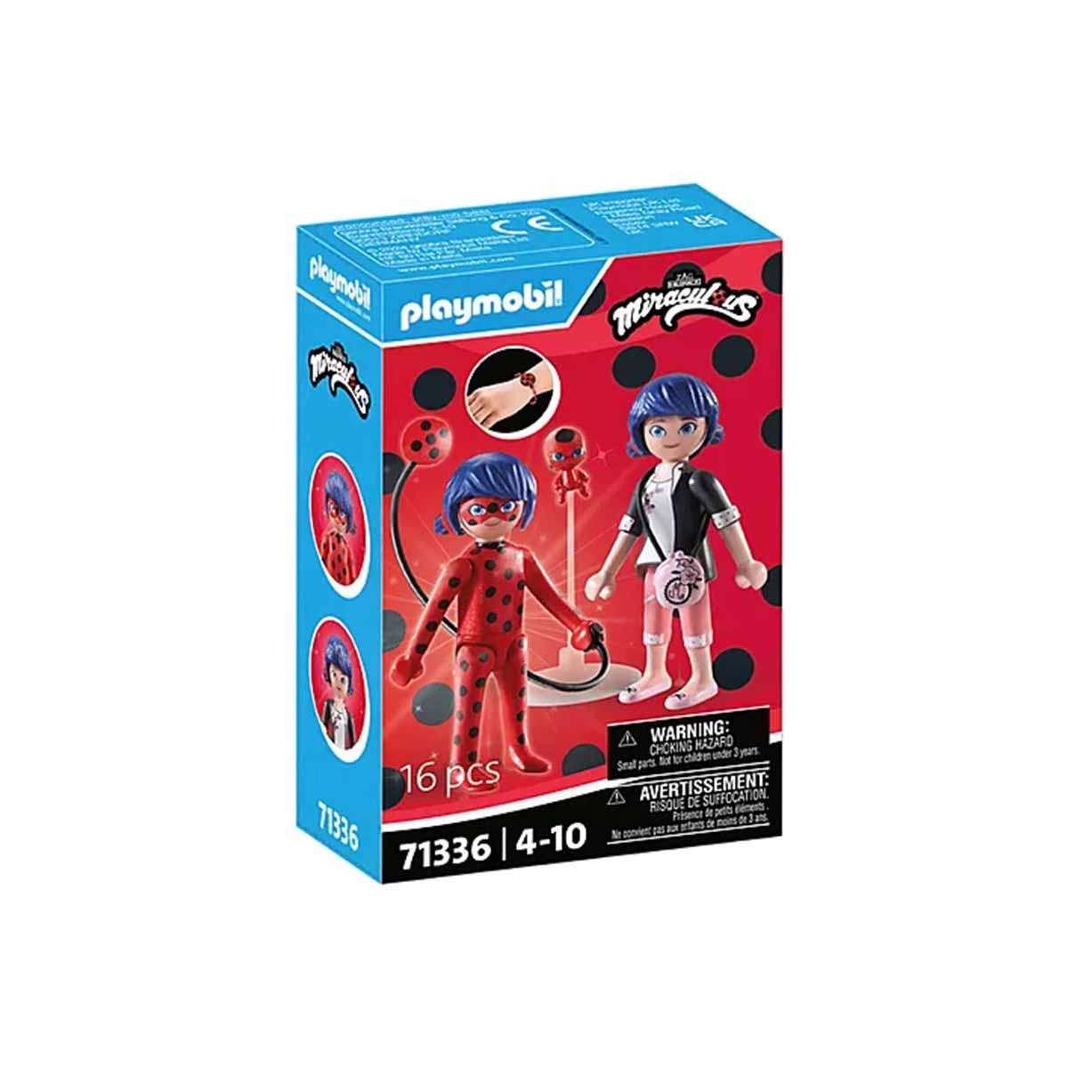 Marinette E Labybug - Playmobil Miraculous 71336 Marinette E Labybug - Playmobil Miraculous 71336