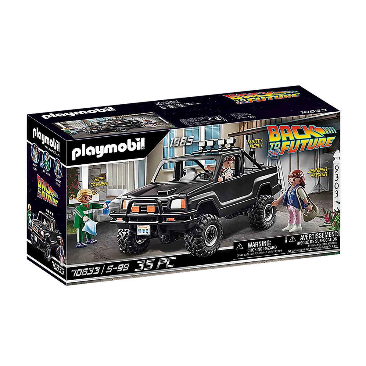 Playmobil - Pick-Up Marty Mcfly - De Volta Para O Futuro - 70633 Playmobil - Pick-Up Marty Mcfly - De Volta Para O Futuro - 70633