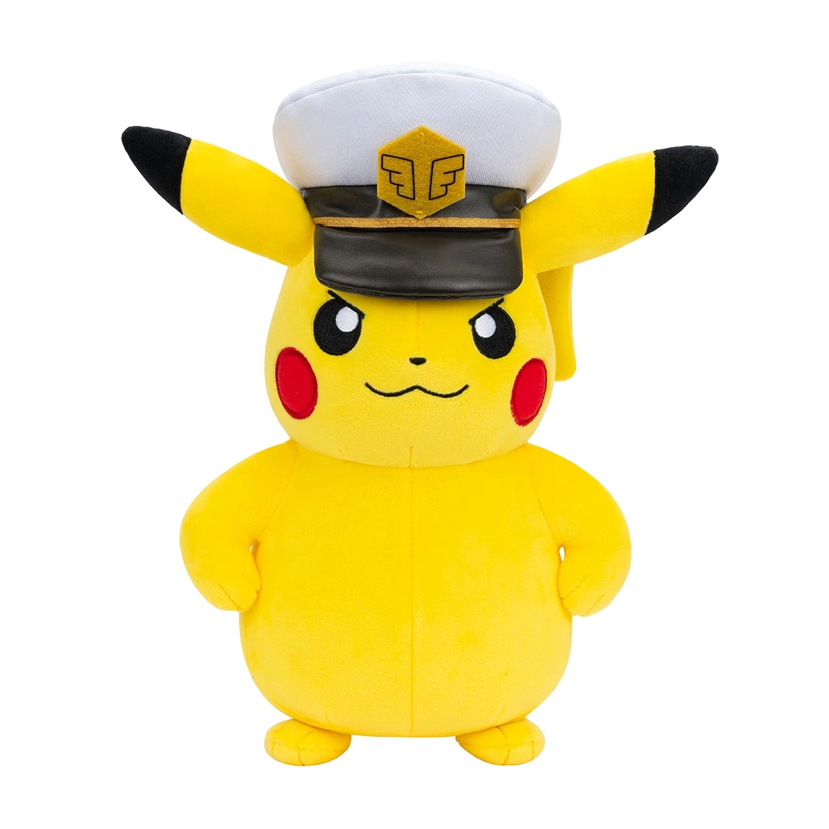 Pelucia Capitao Pikachu de 20cm - Pokemon