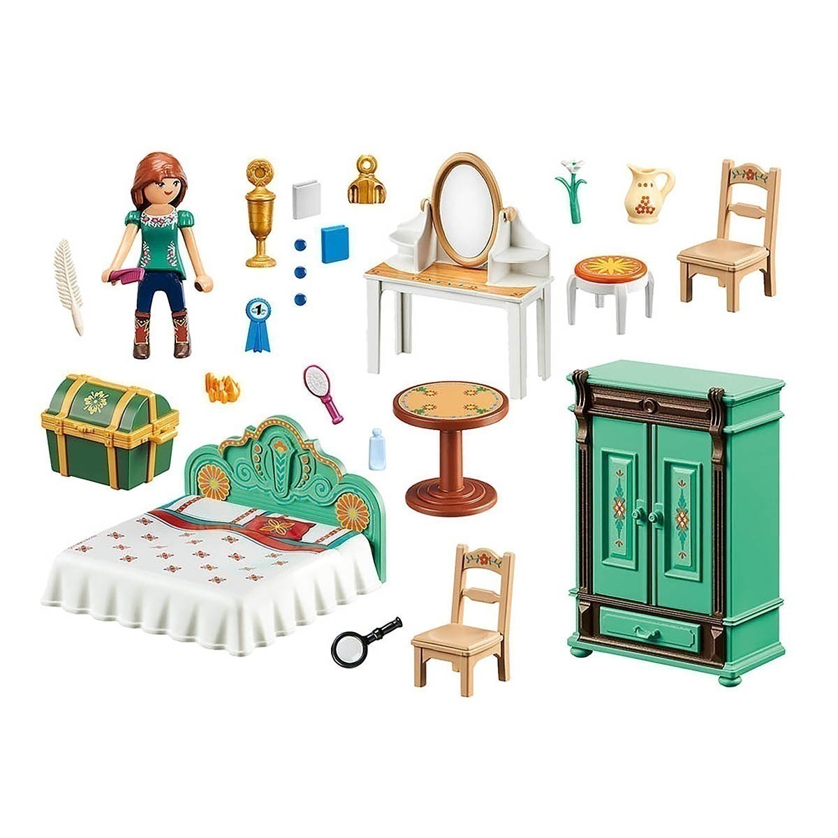 Playmobil - Quarto Da Lucky - Spirit - 9476