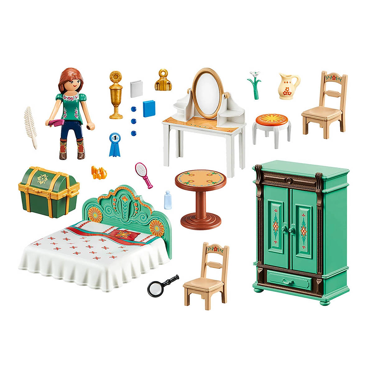 Playmobil - Quarto Da Lucky - Spirit - 9476 Playmobil - Quarto Da Lucky - Spirit - 9476