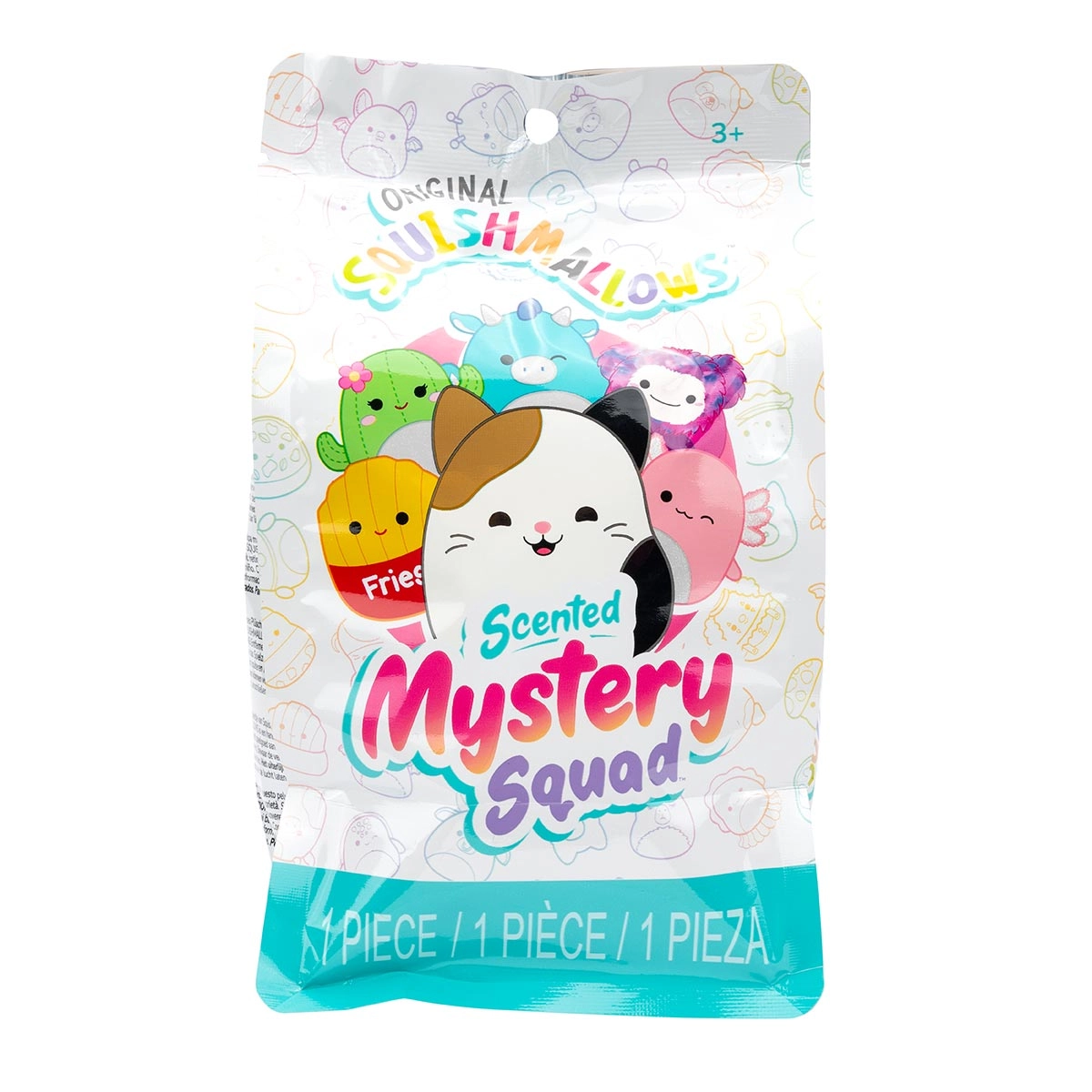 Pelúcia Perfumada Surpresa Mystery Squad 2025 Squishmallows