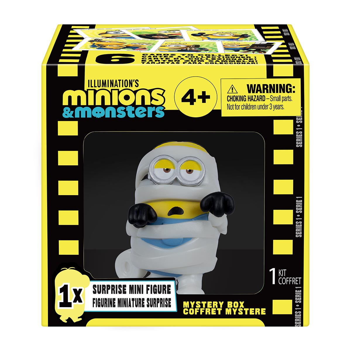 Mini Boneco Colecionável Minion Múmia - Minions & Monstros