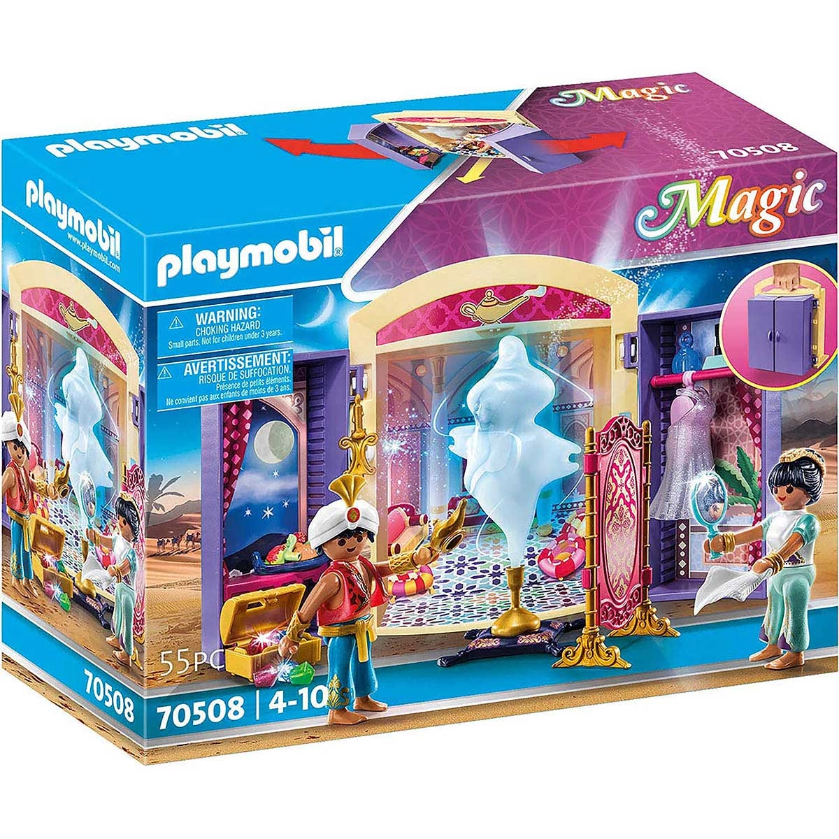 Playmobil - Princesa E O Gênio Da Lâmpada - Magic - 70508 Playmobil - Princesa E O Gênio Da Lâmpada - Magic - 70508
