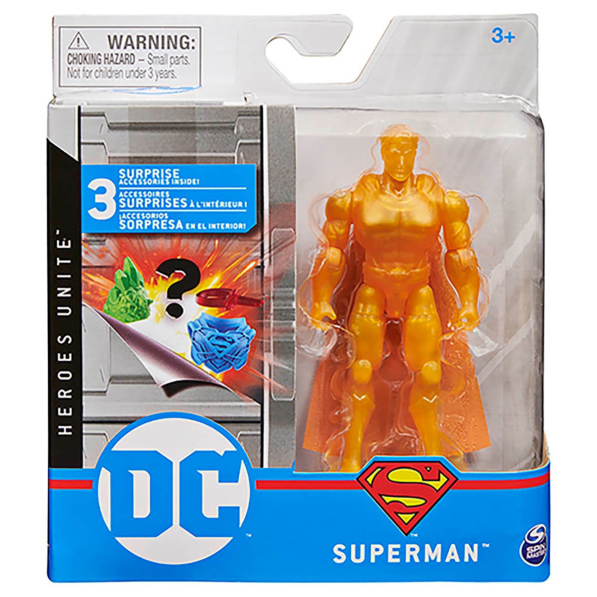 Dc - Figuras De 10 Cm - 2189 Superman Dourado