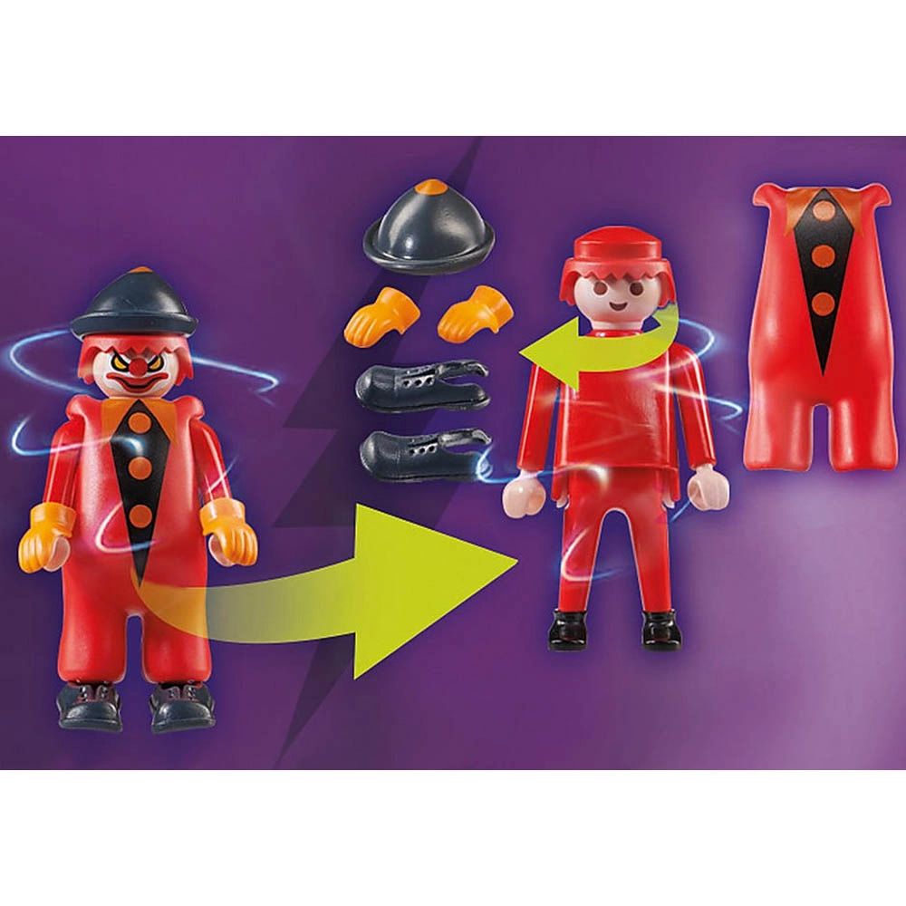 Playmobil - Aventura Com O Palhaço Fantasma - Scooby-Doo! - 70710 Playmobil - Aventura Com O Palhaço Fantasma - Scooby-Doo! - 70710