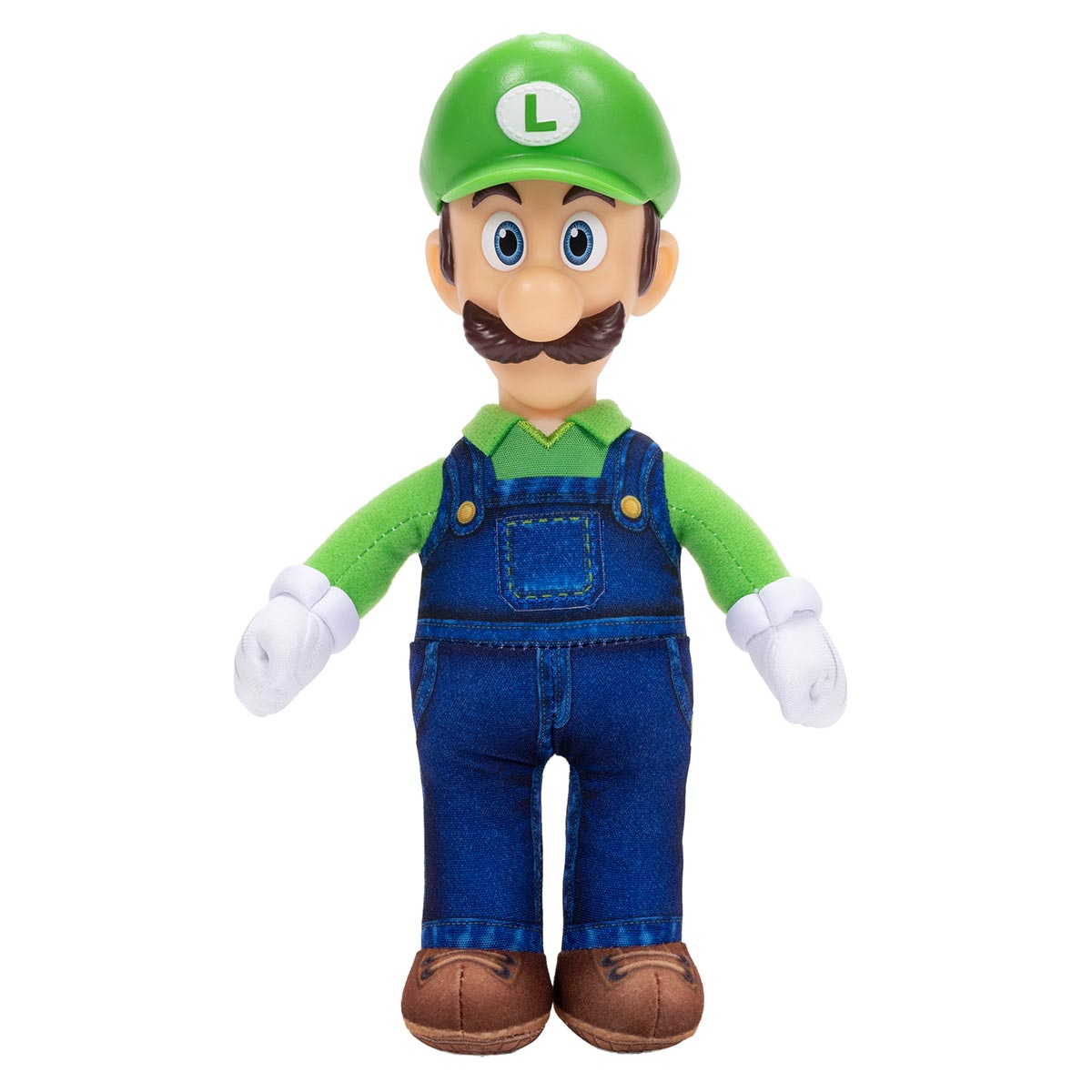 Pelúcia Luigi de 22cm - Super Mario Filme