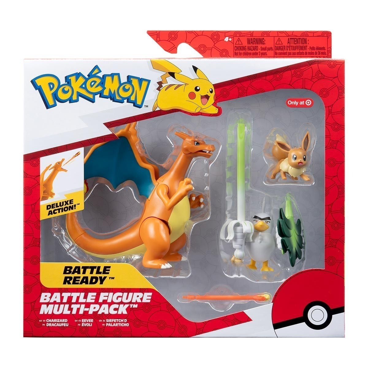 Pokemon - Multipack 3 Bonecos Iconicas