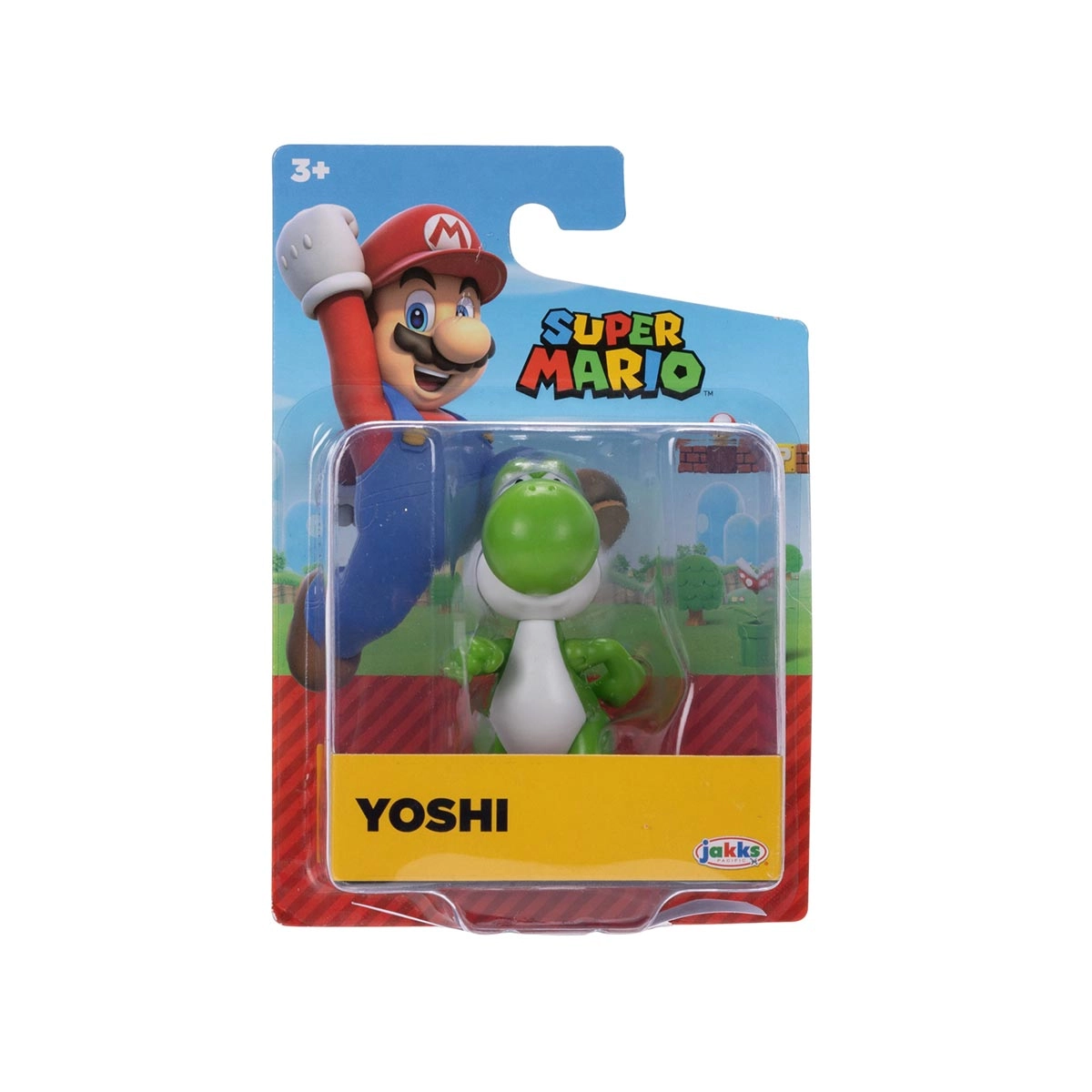 Boneco Articulado Yoshi de 6cm - Super Mario