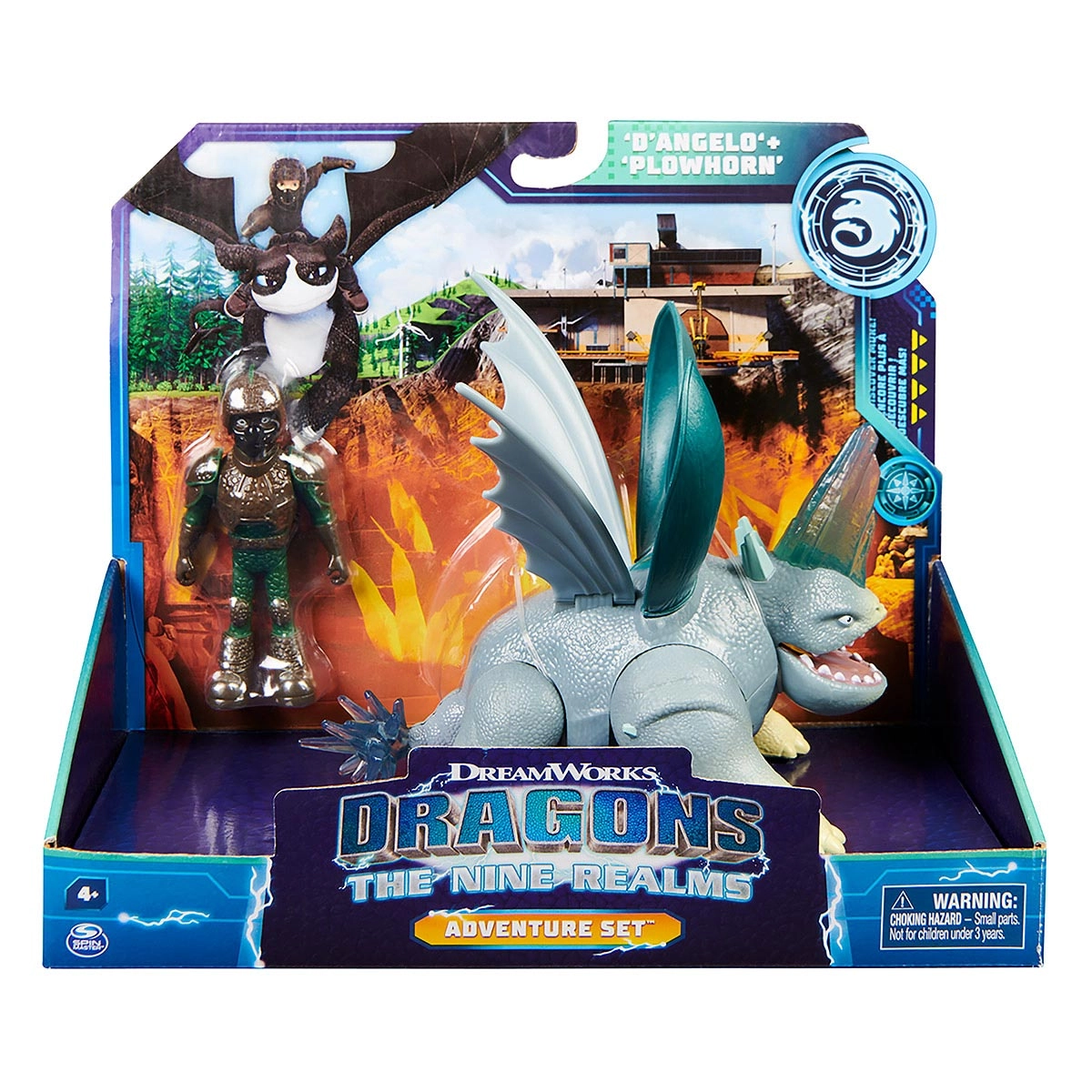 Dragons Dreamworks - Os Noves Reinos - D'Angelo + Plowhorn