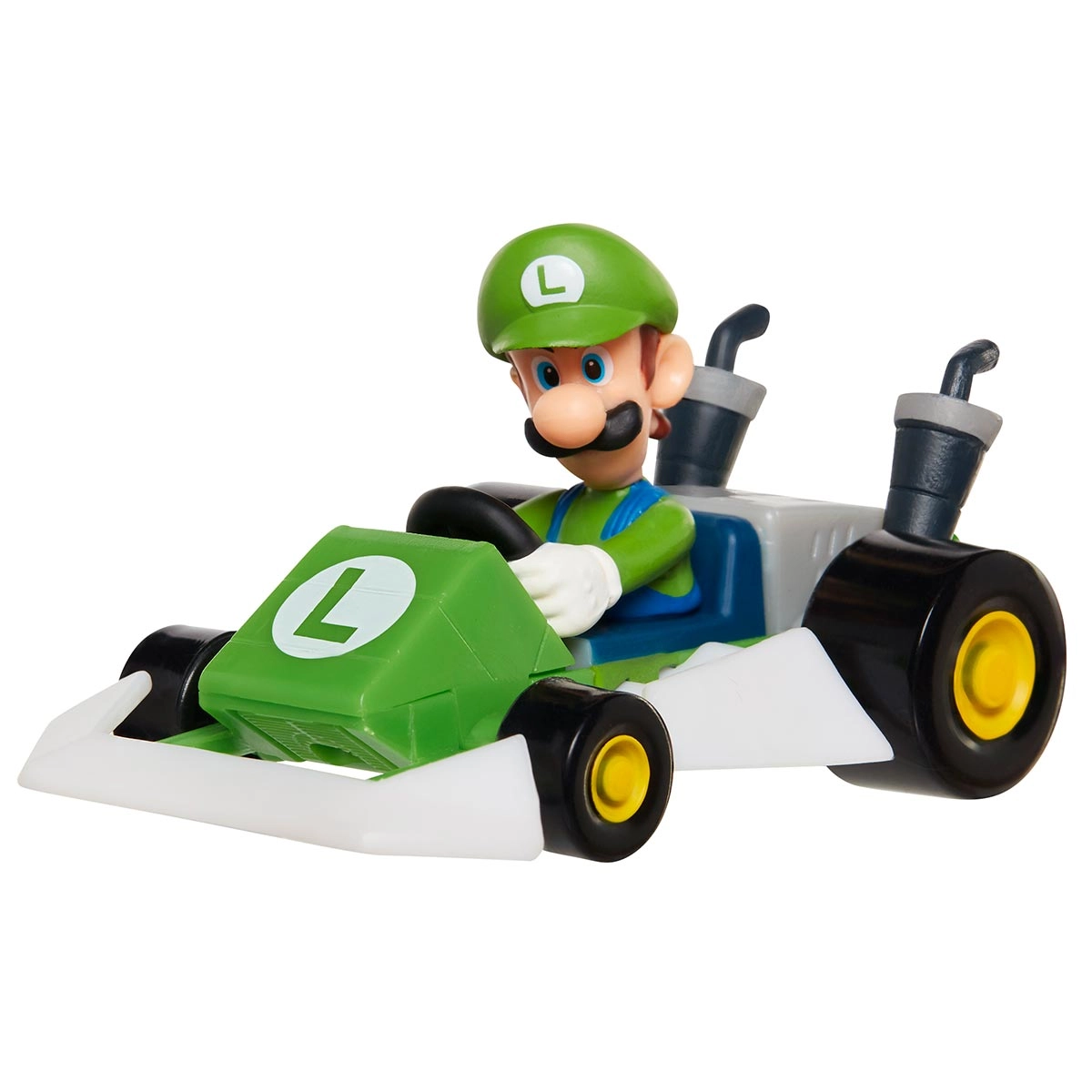 Carrinho do Luigi de 4cm - Mariokart