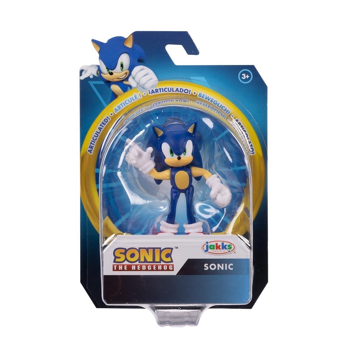 Boneco Articulado Sonic de 6cm - Sonic
