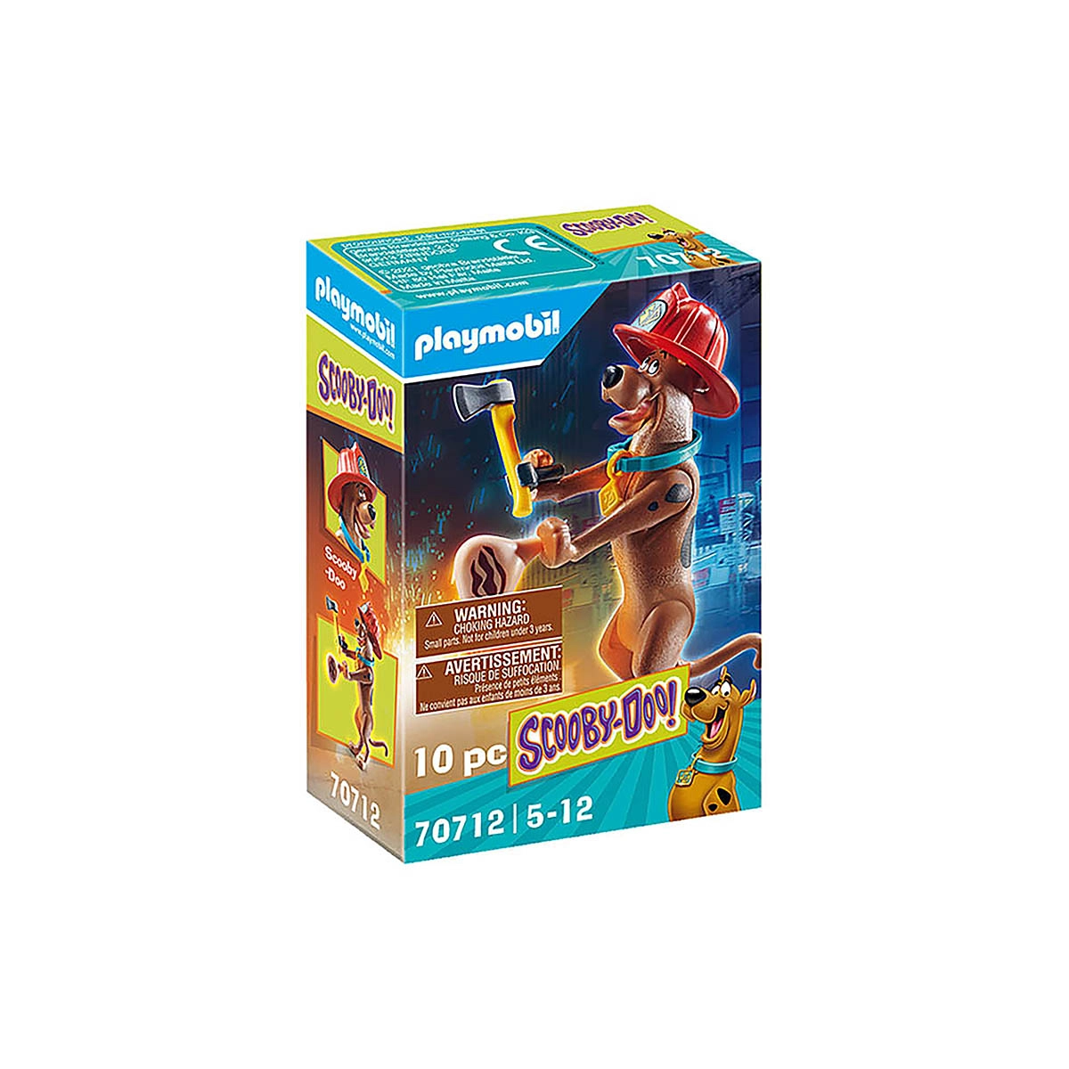 Playmobil - Scooby Bombeiro - Scooby-Doo! - 70712 Playmobil - Scooby Bombeiro - Scooby-Doo! - 70712