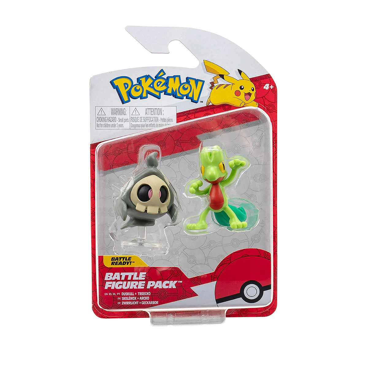 Pokémon - 2 Figuras De Ação Duskull E Treecko - Sunny