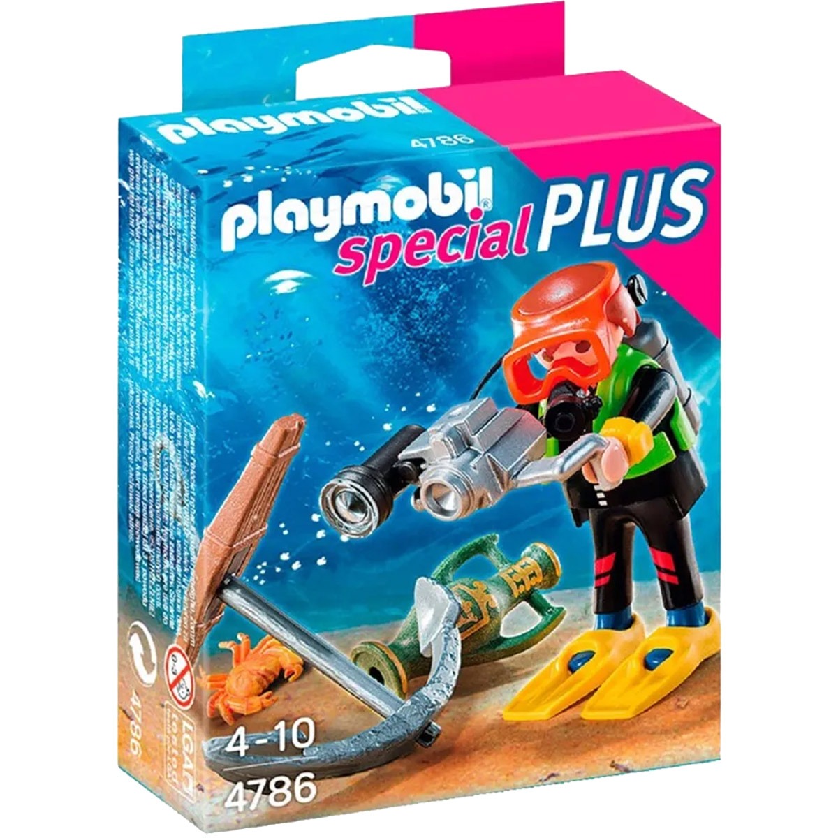 Caçador de Tesouros - Playmobil Special Plus 4786