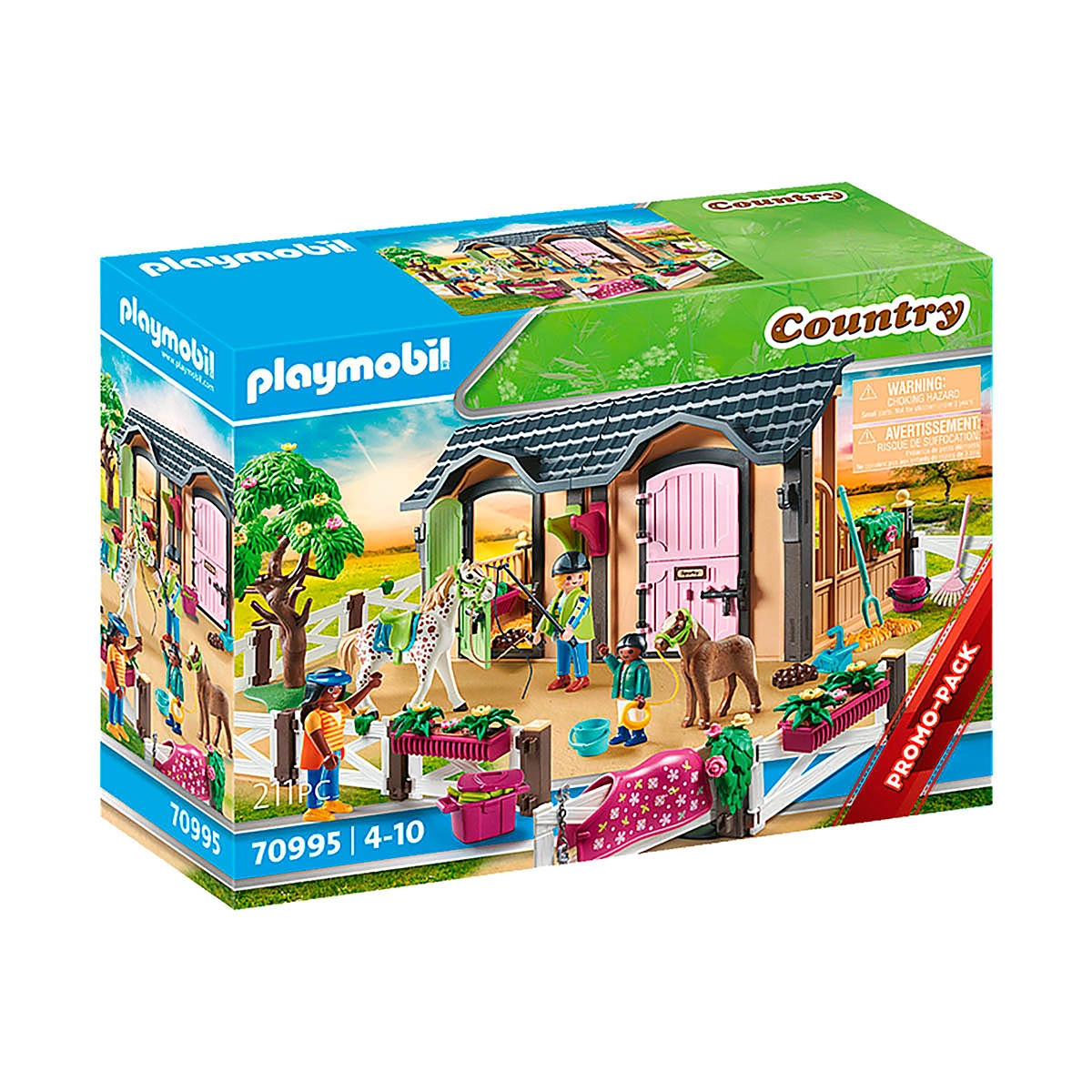 Playmobil - Aulas De Equitação - Country - 70995 Playmobil - Aulas De Equitação - Country - 70995
