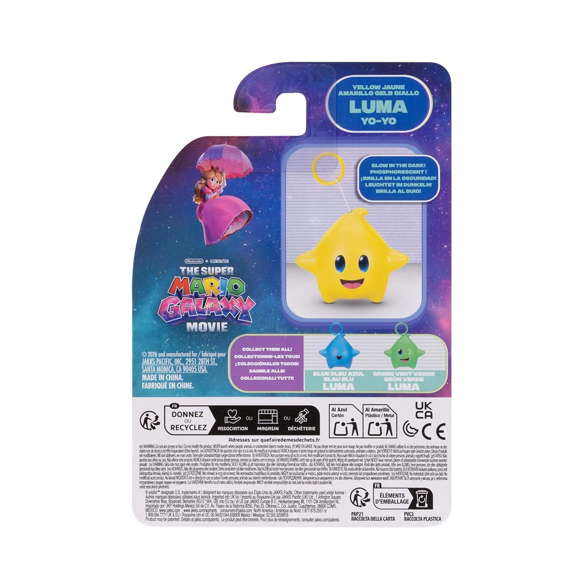 Ioio Estrela Amarela Luma - Super Mario Galaxy, O Filme