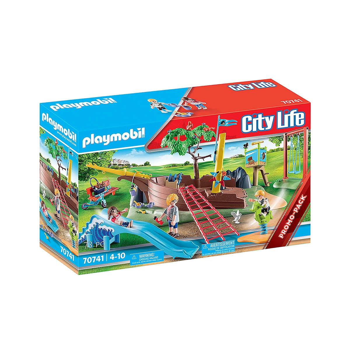 Playmobil - Playground Naufrágio - City Life - 70741 Playmobil - Playground Naufrágio - City Life - 70741