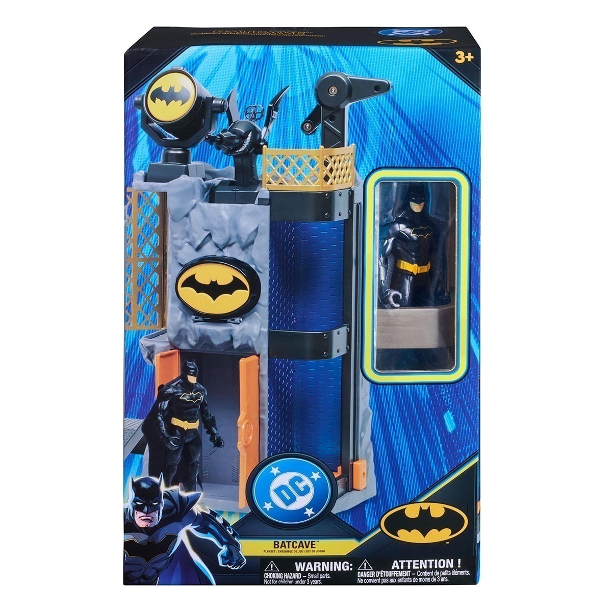 Playset Batcaverna Com Boneco do Batman de 15 Cm - Sunny