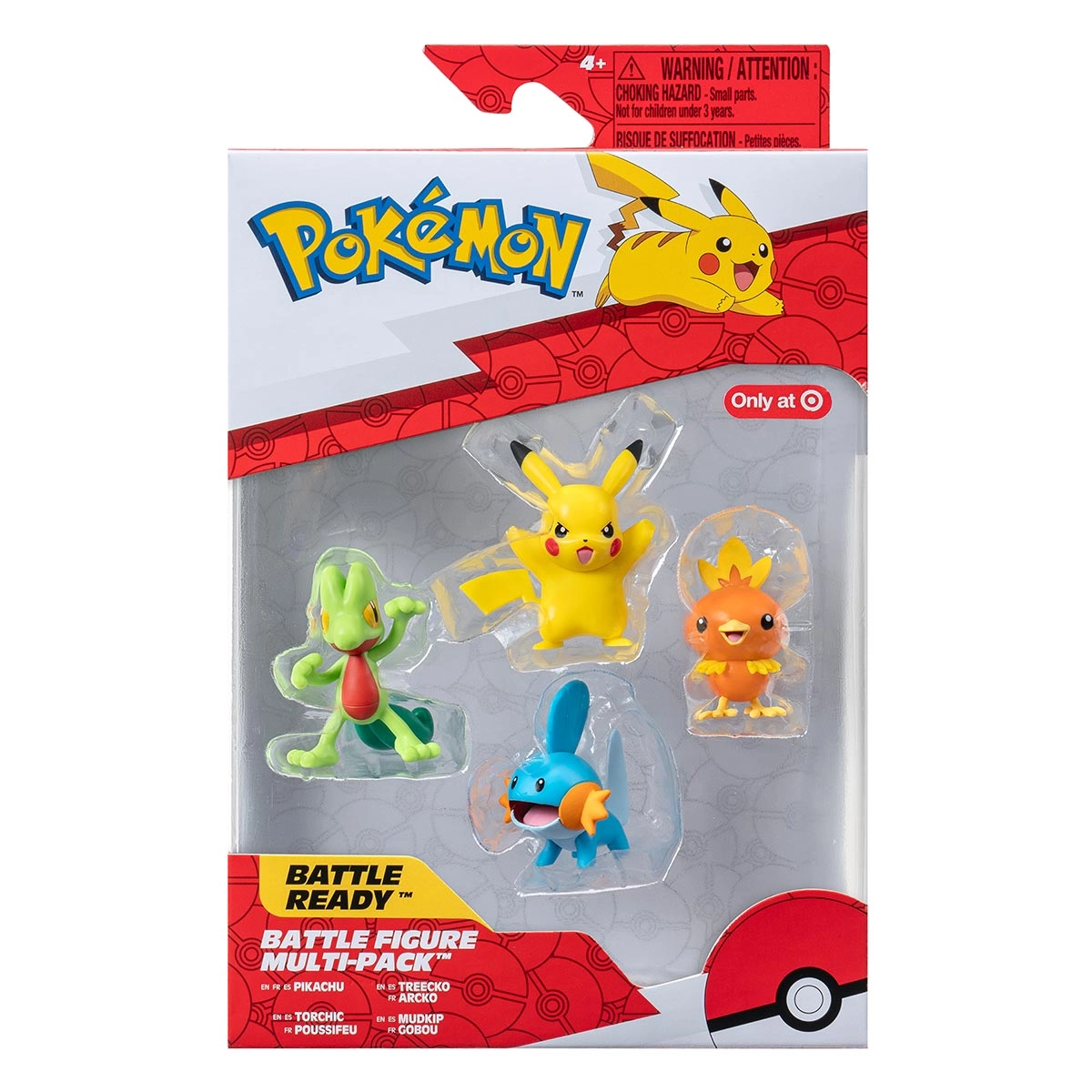 Pokemon - Multipack 4 Bonecos Geracao 3