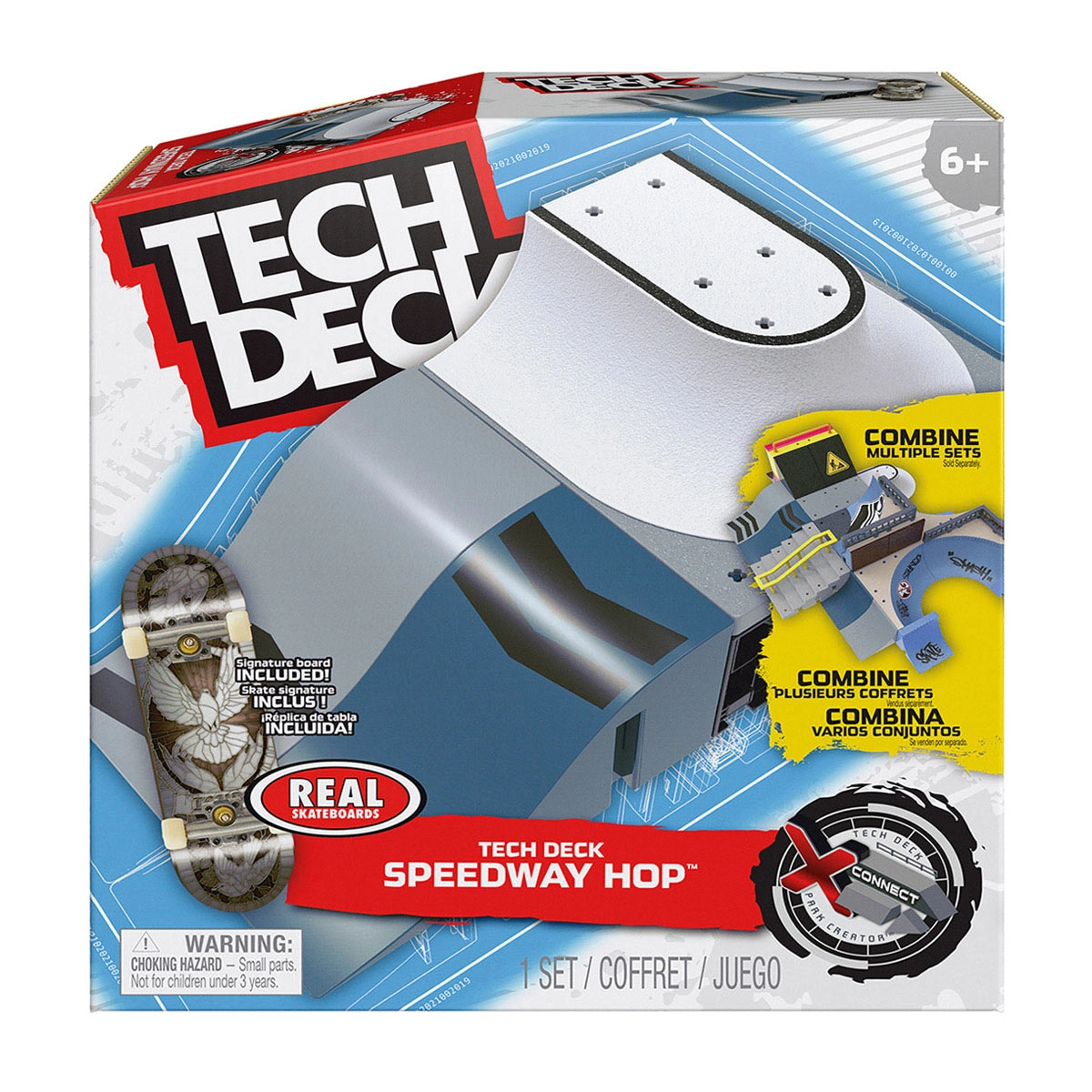 Pista Speedway Hop + Skate De Dedo Real - Tech Deck