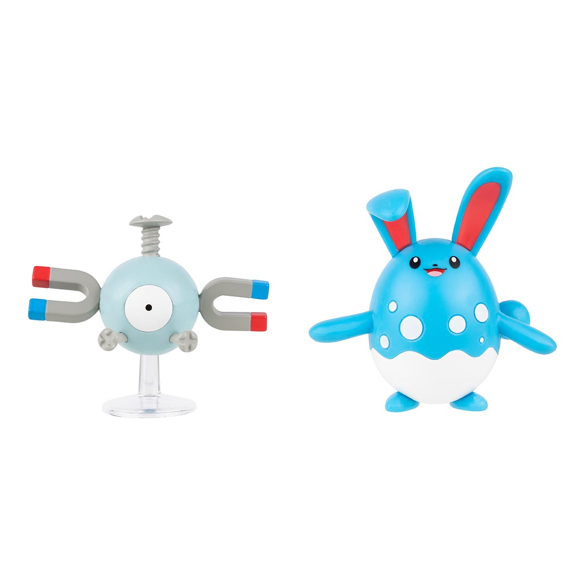 2 Bonecos De Batalha Magnemite + Azumarill - Pokémon