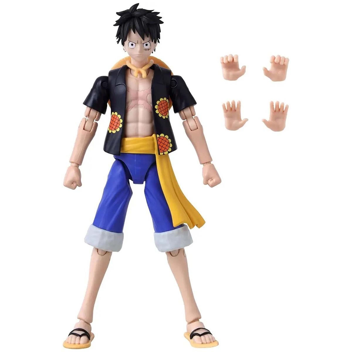 Boneco de 16cm Monkey D. Luffy (Dressrosa) - One Piece