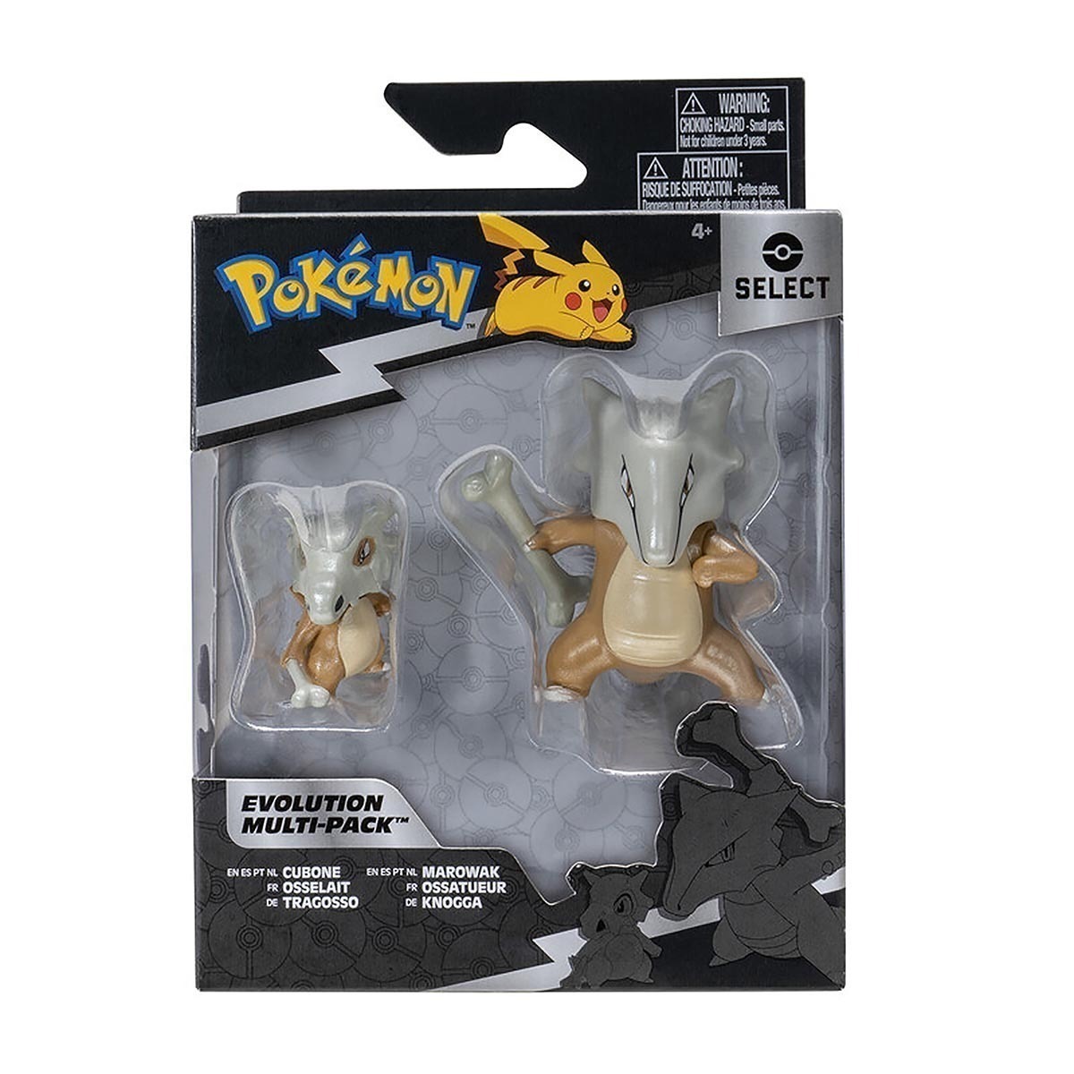 Pokemon - Multipack De Evolução - Figuras Cubone E Marowak