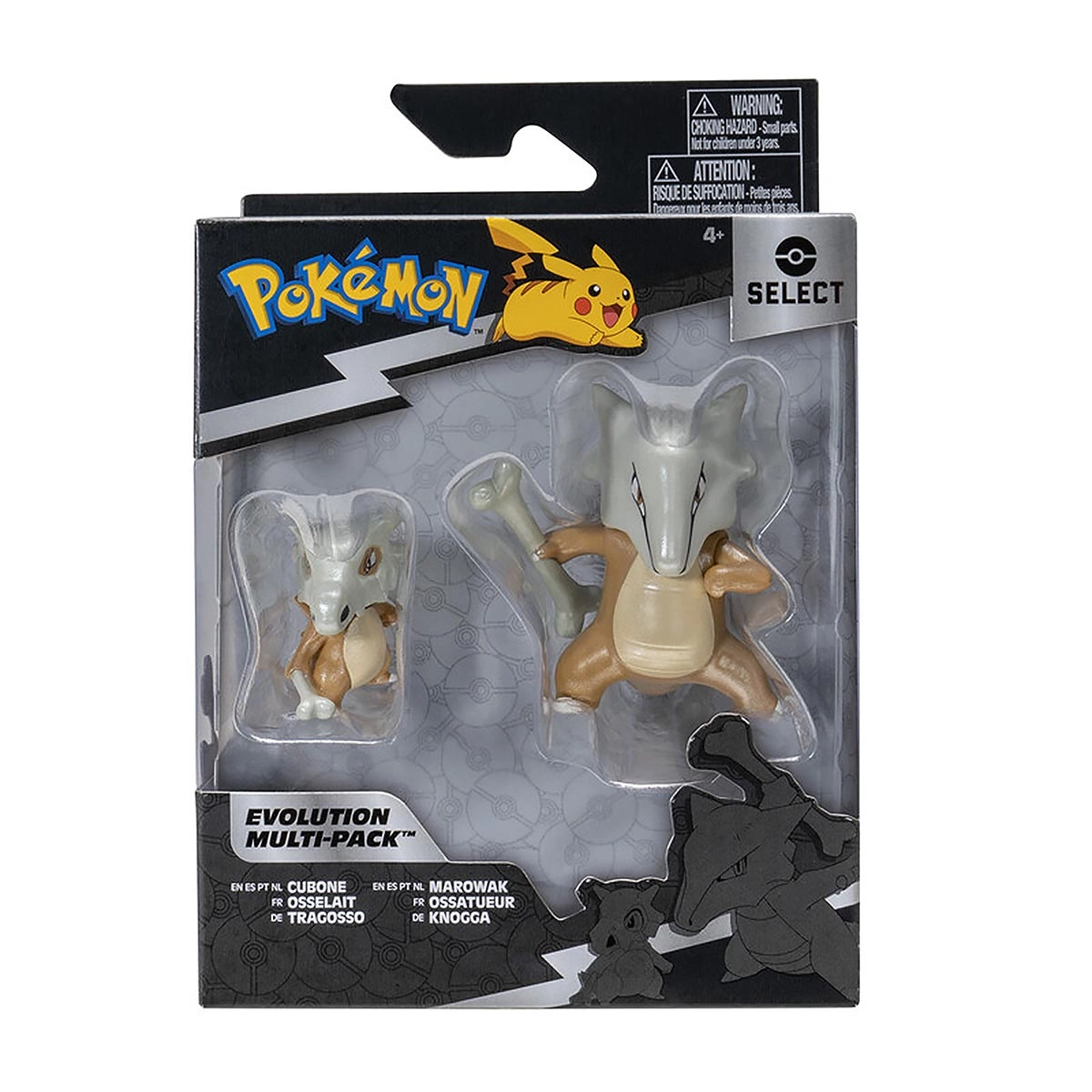 Pokemon - Multipack De Evolução - Figuras Cubone E Marowak